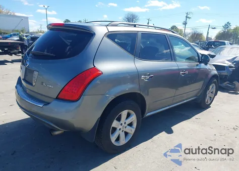 2006 Nissan Murano Sl from USA, damaged, VIN JN8AZ08W16W550014